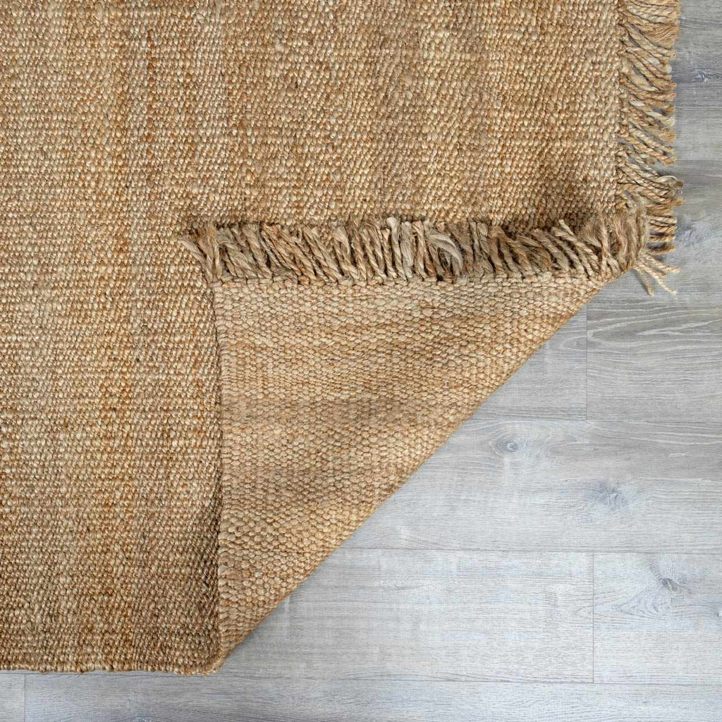 Oaks Natural Jute Flatweave Rug | Handwoven Low-Pile Jute Area Rug – Boutique Rugs
