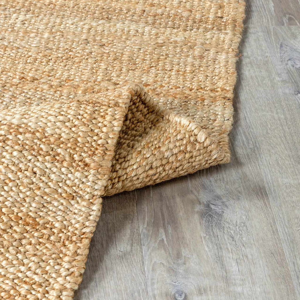 Oaks Natural Jute Flatweave Rug | Handwoven Low-Pile Jute Area Rug – Boutique Rugs
