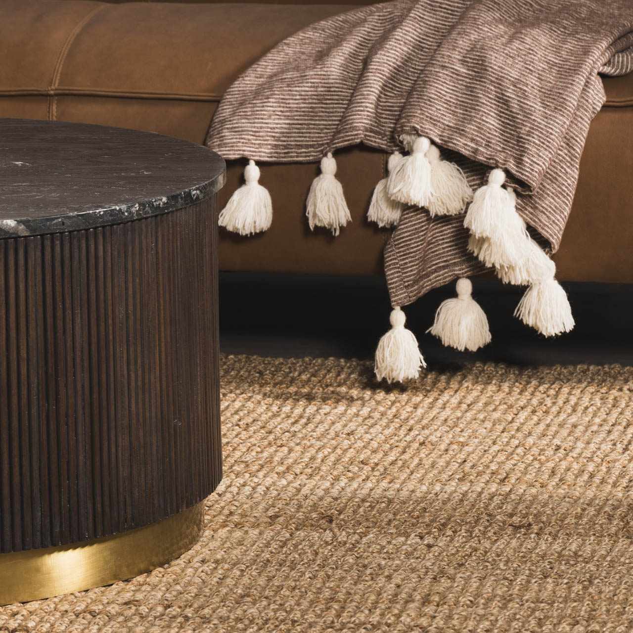 Oaks Natural Jute Flatweave Rug | Handwoven Low-Pile Jute Area Rug – Boutique Rugs