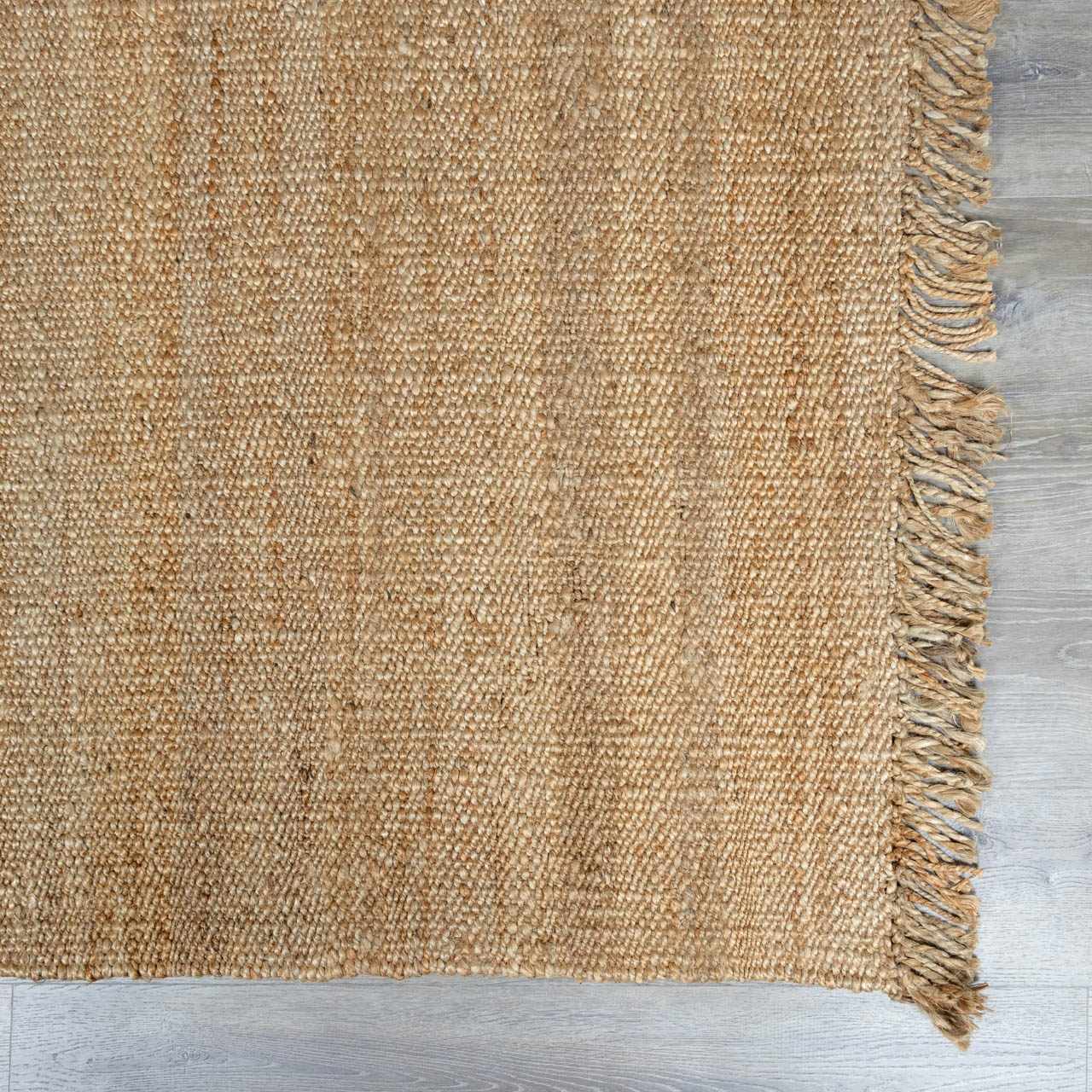 Oaks Natural Jute Flatweave Rug | Handwoven Low-Pile Jute Area Rug – Boutique Rugs