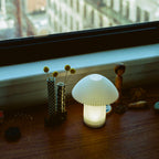 Cordless Kinoko Lamp | Pleated Mushroom Lamp