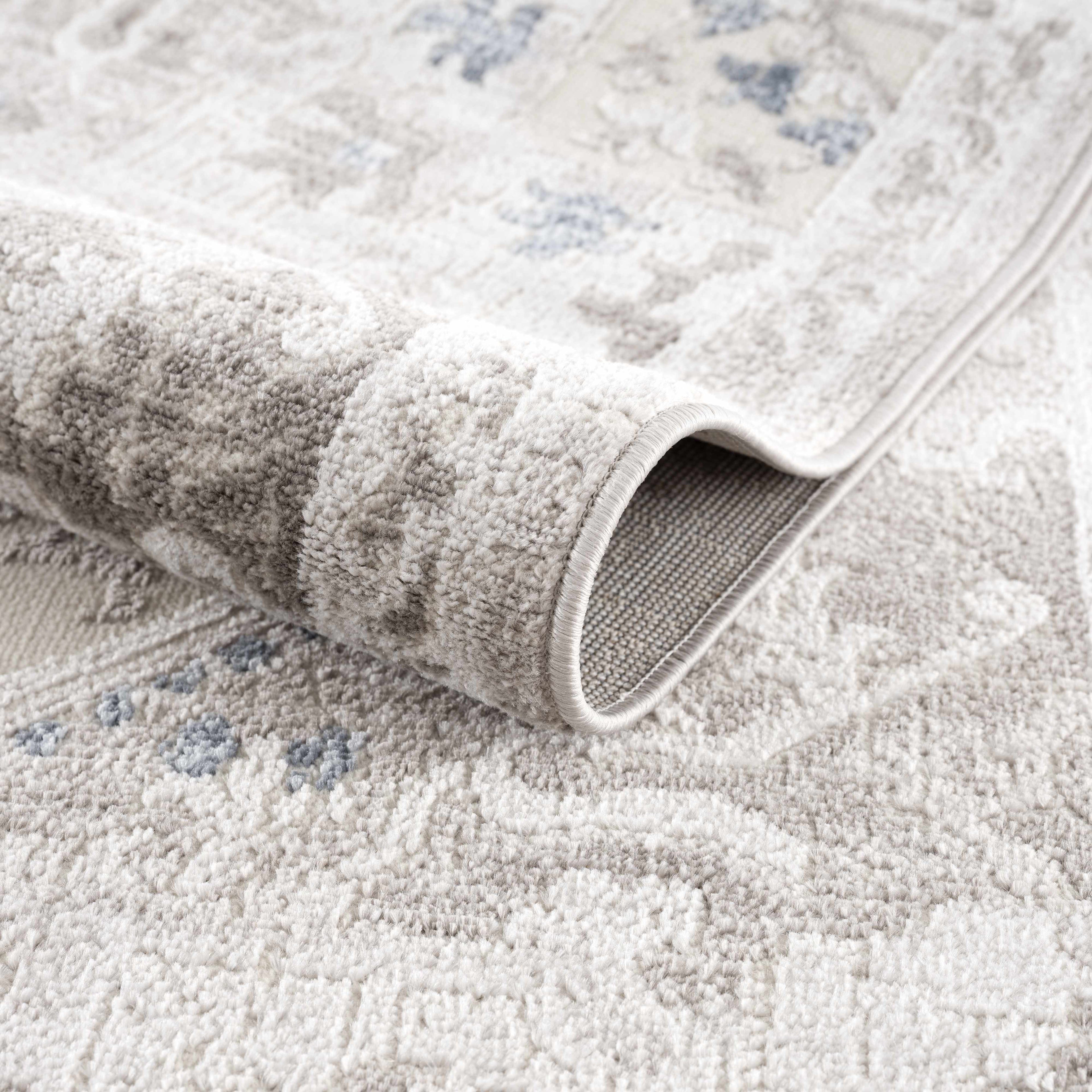 Bakir Medallion Area Rug | Cream, Gray & Beige Tones