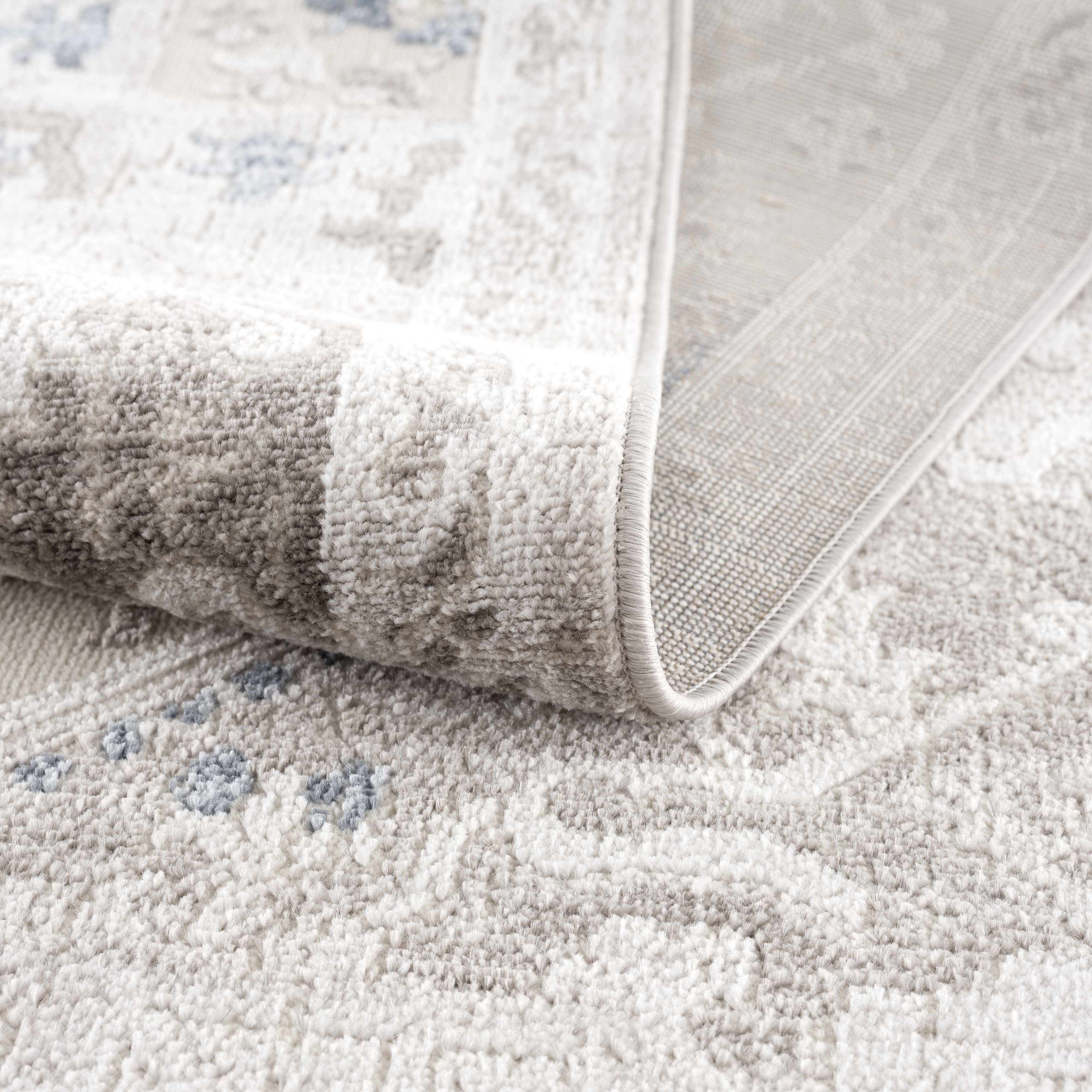 Bakir Medallion Area Rug | Cream, Gray & Beige Tones