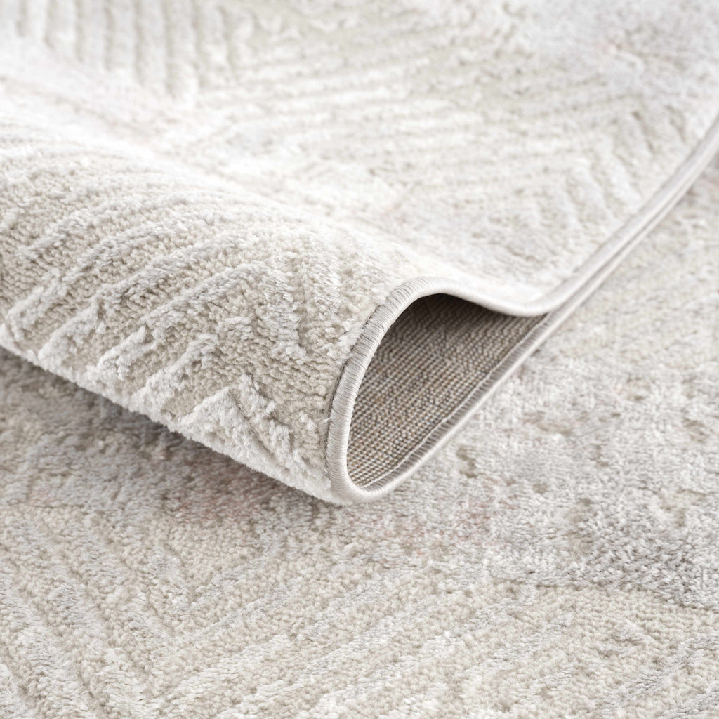 Bucky Scandinavian Area Rug | Minimalist Neutral Design