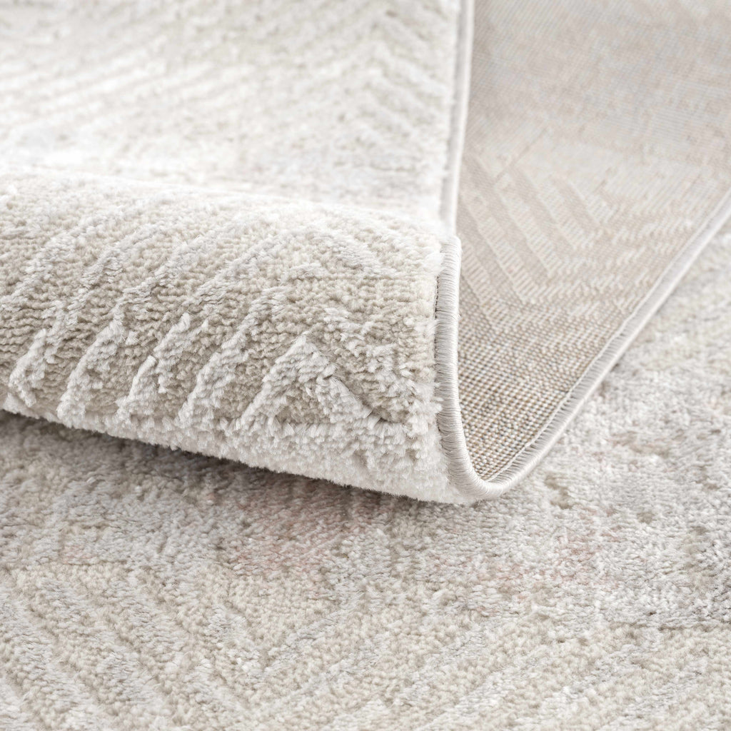 Bucky Scandinavian Area Rug | Minimalist Neutral Design