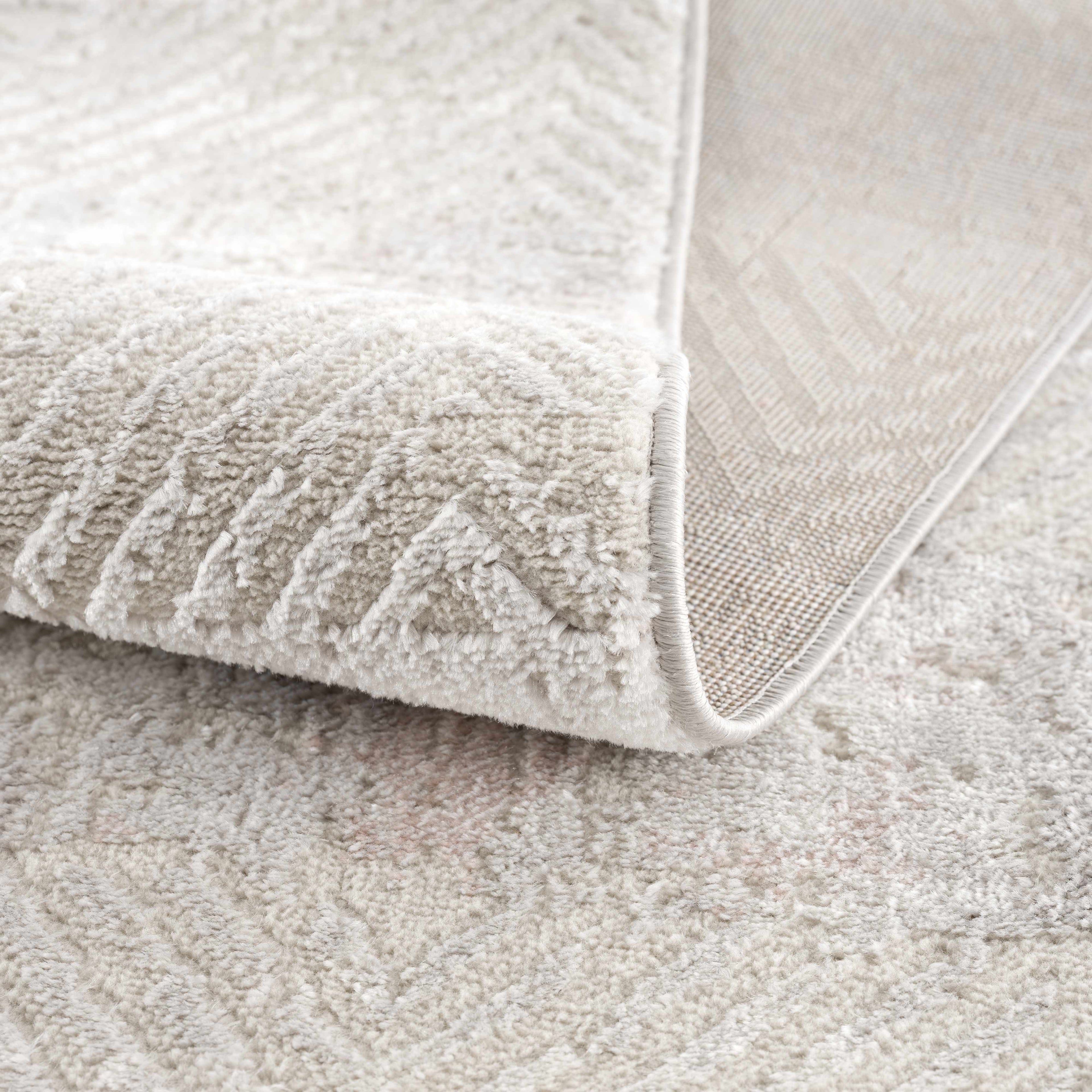 Bucky Scandinavian Area Rug | Minimalist Neutral Design