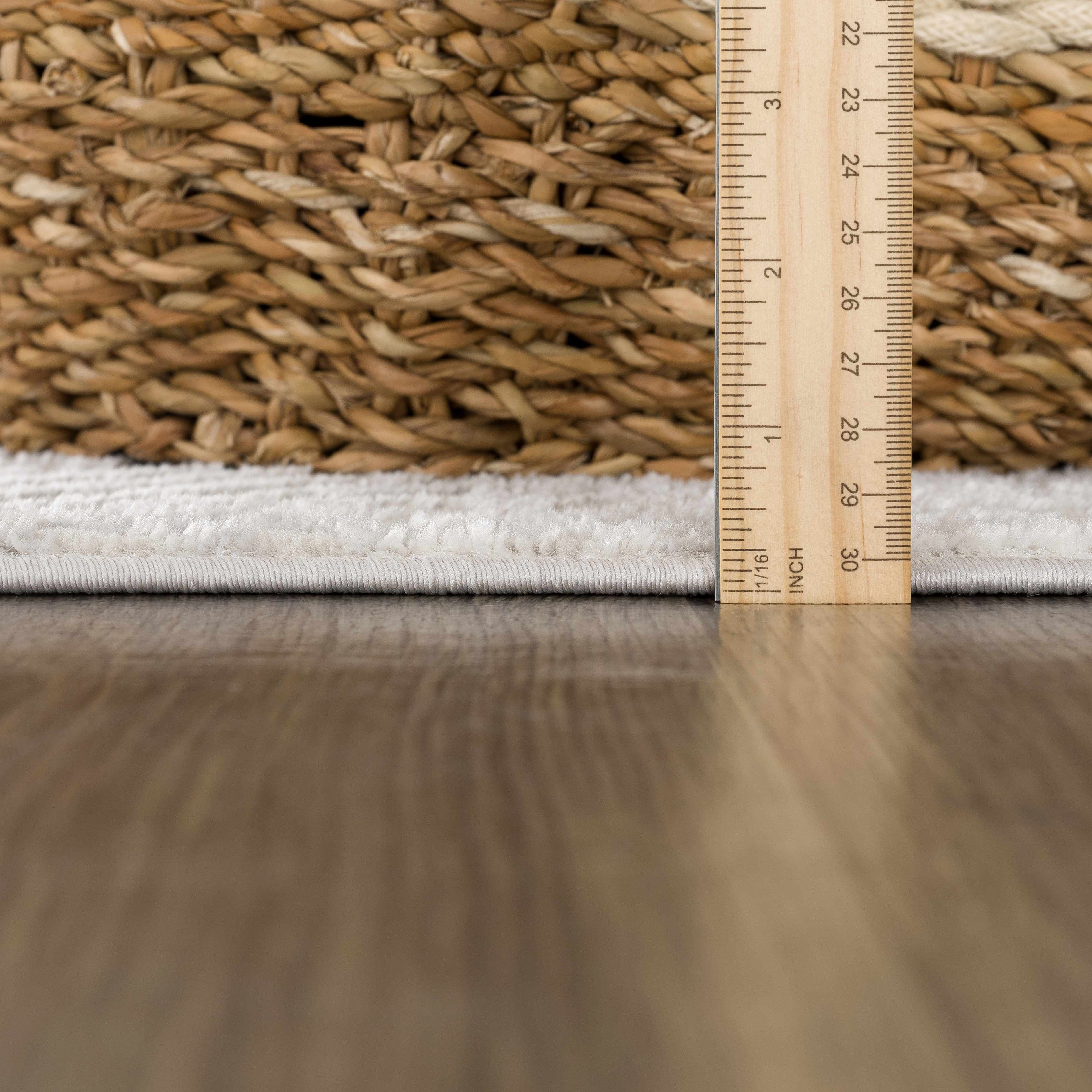 Bucky Scandinavian Area Rug | Minimalist Neutral Design