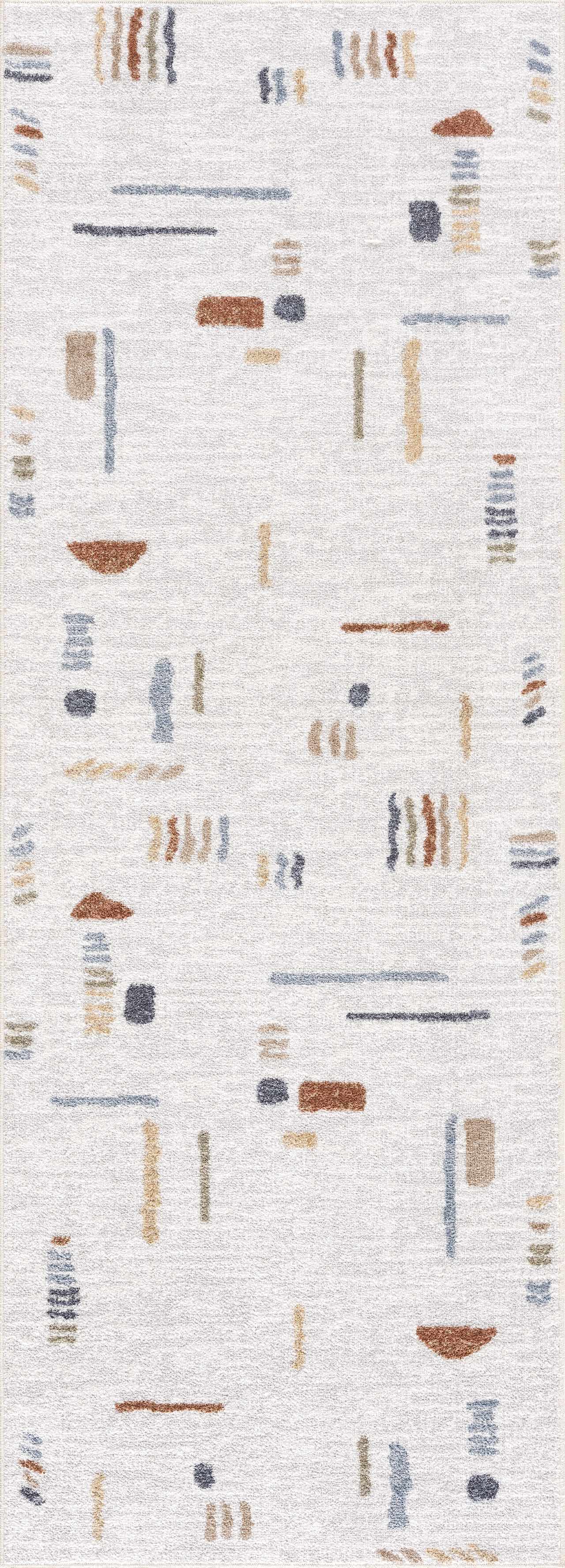 Arnon Modern Washable Area Rug | Bold Contemporary Machine Washable Rug – Boutique Rugs