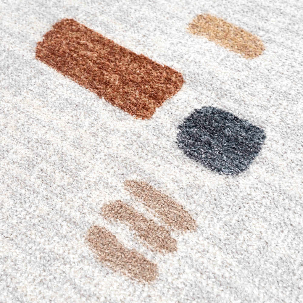 Arnon Modern Washable Area Rug | Bold Contemporary Machine Washable Rug – Boutique Rugs