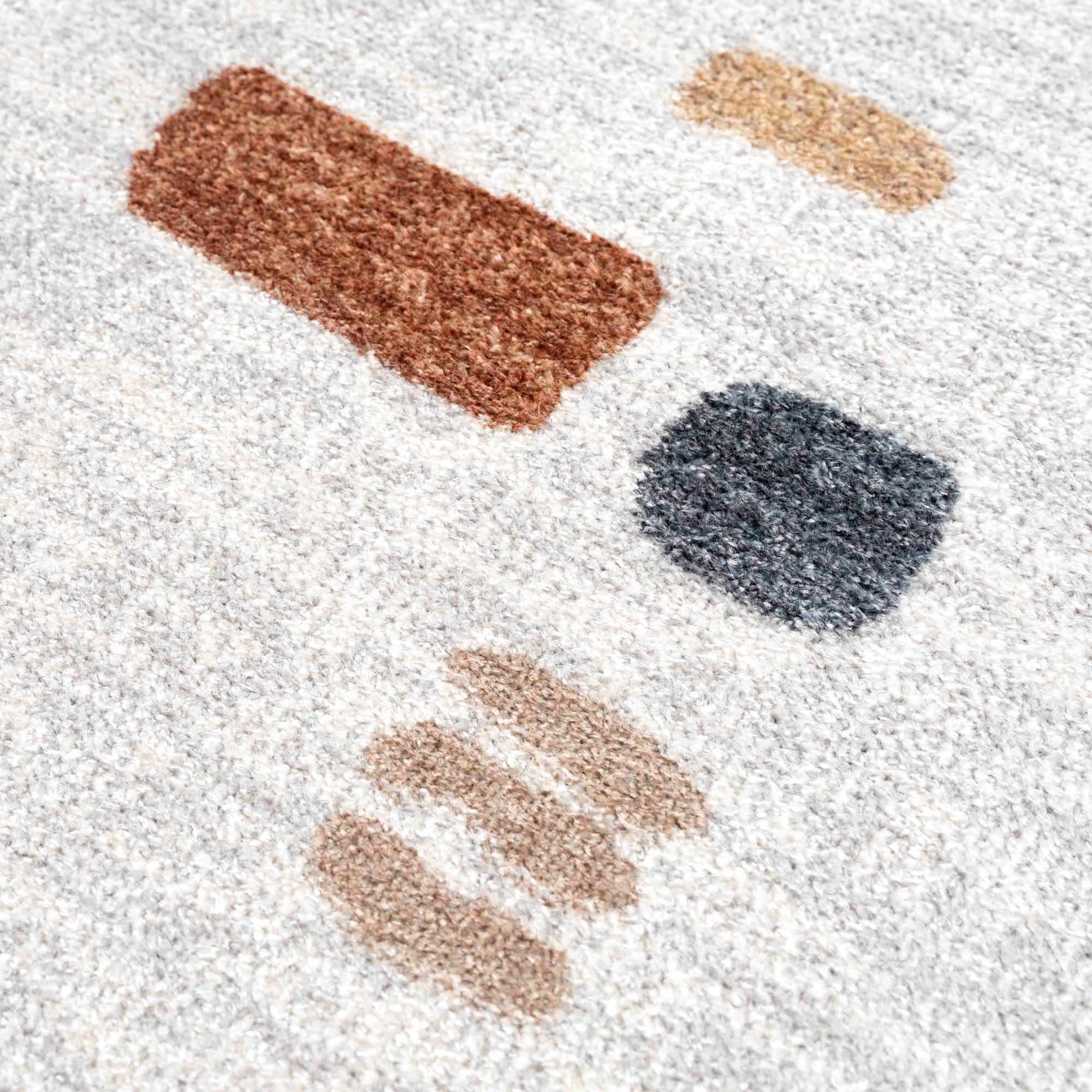 Arnon Modern Washable Area Rug | Bold Contemporary Machine Washable Rug – Boutique Rugs