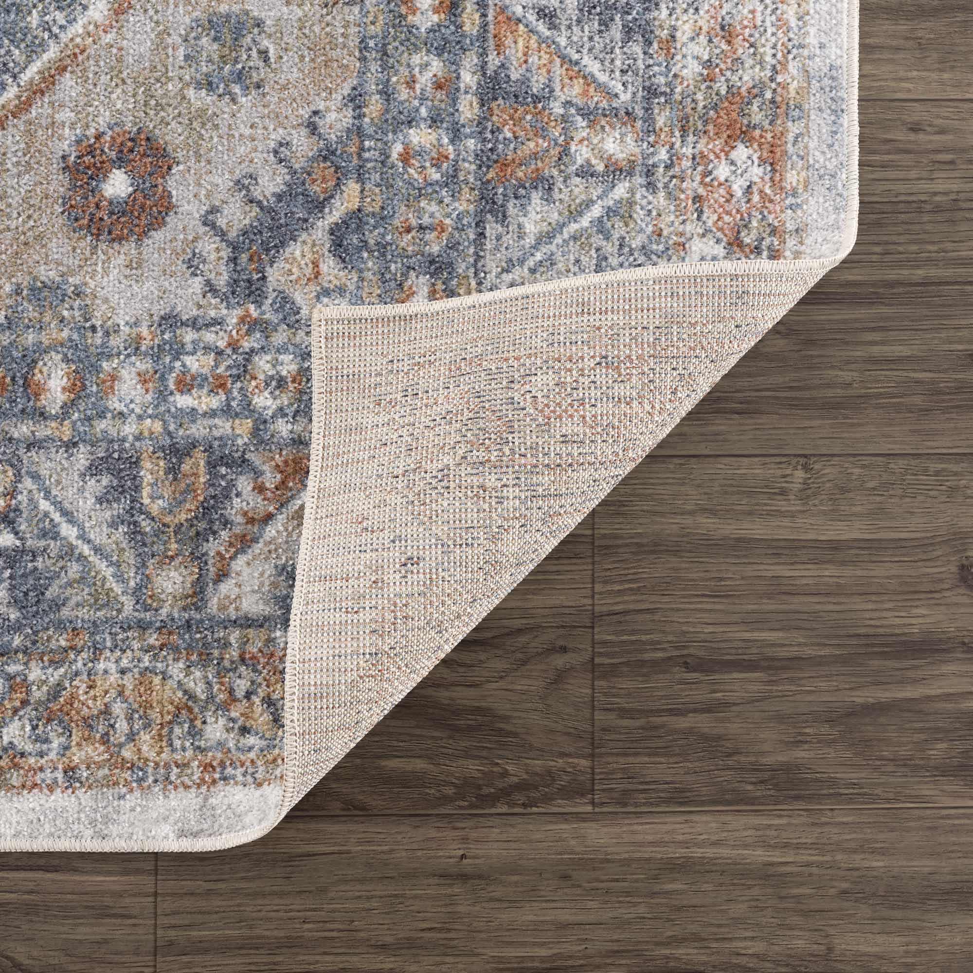 Afya Southwestern Washable Area Rug | Striking Pattern Design