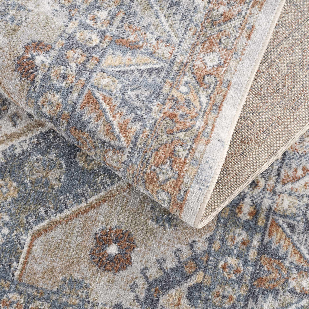 Afya Southwestern Washable Area Rug | Striking Pattern Design