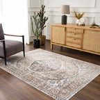 Hiti Beige Area Rug