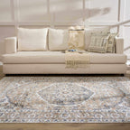 Hiti Beige Area Rug