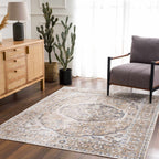 Hiti Beige Area Rug
