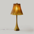 Pleat Lamp | Sculptural Pleated Table Lamp