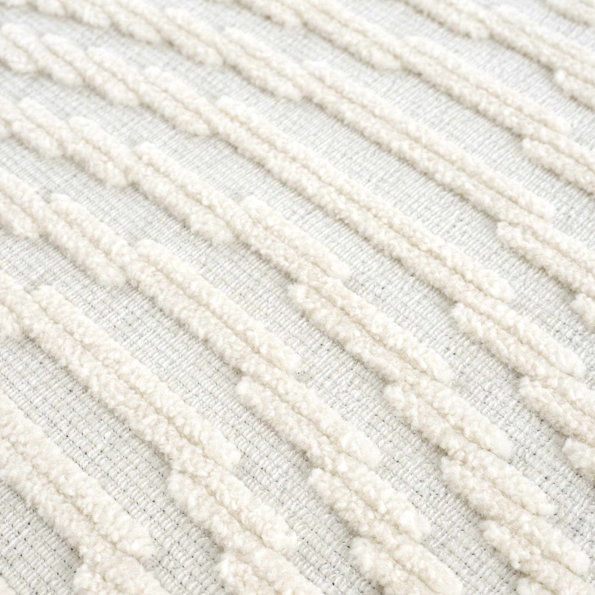 Deron White Washable Area Rug | Machine Washable 3D Textured Rug – Boutique Rugs