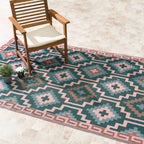 Lhasa Green Outdoor Rug