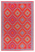Lhasa Outdoor Rug | Boho Geometric Multicolor Design