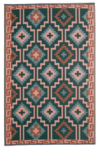 Lhasa Green Outdoor Rug