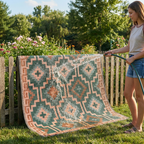 Lhasa Green Outdoor Rug