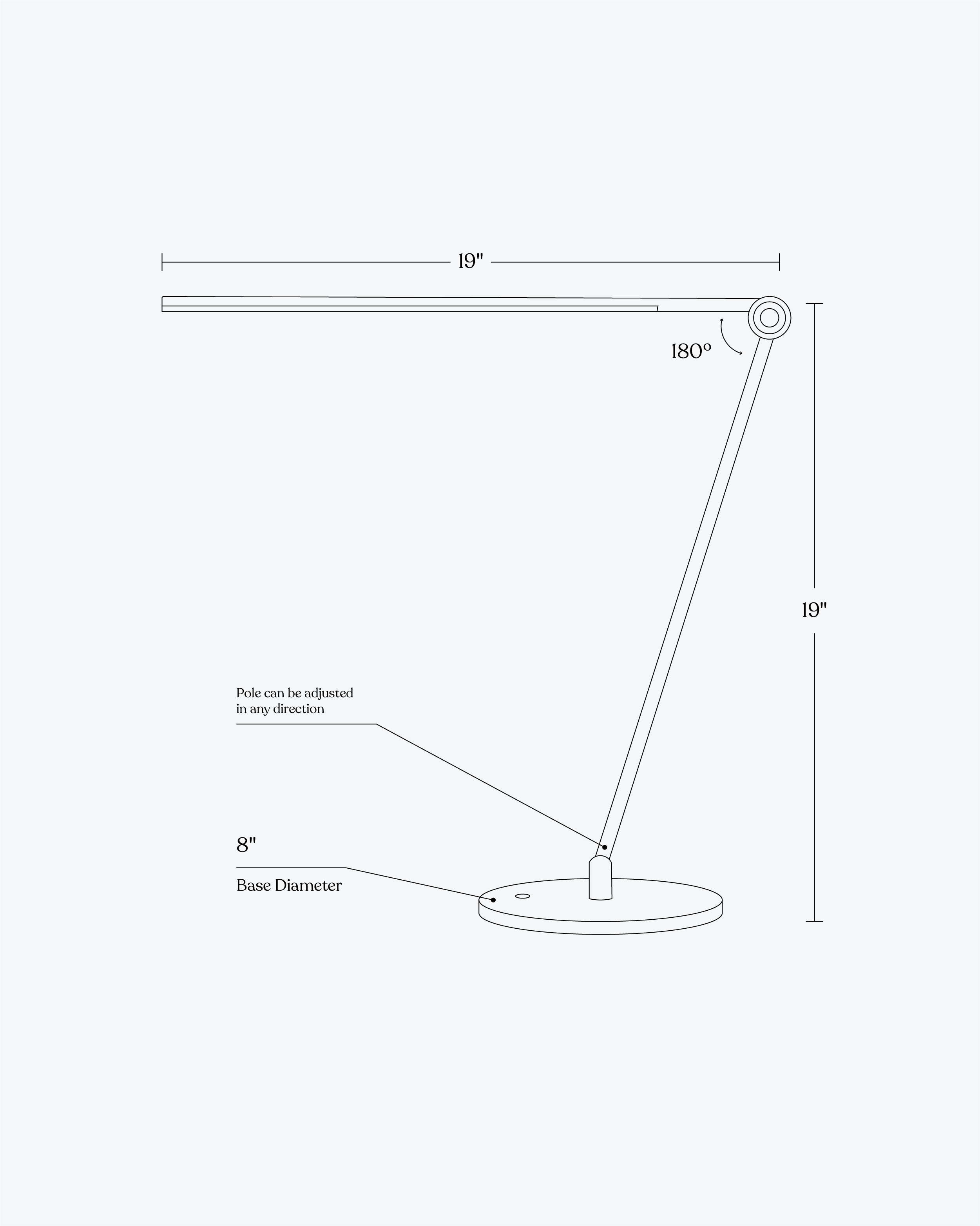 Libra Table Lamp | Dimmable Color-Tunable LED Desk Lamp – Brightech