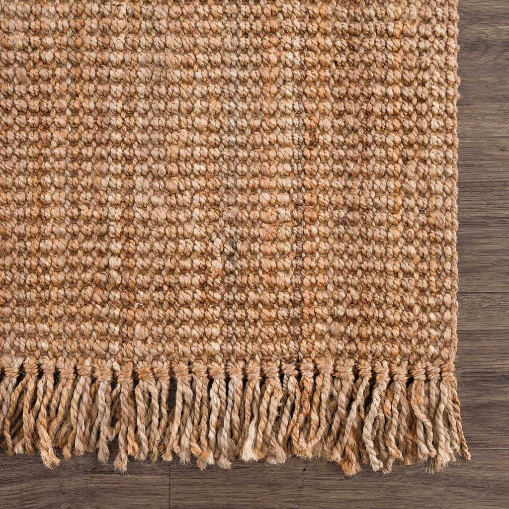 Senneterre Natural Jute Rug | Handwoven Jute Rug with Tassels – Boutique Rugs