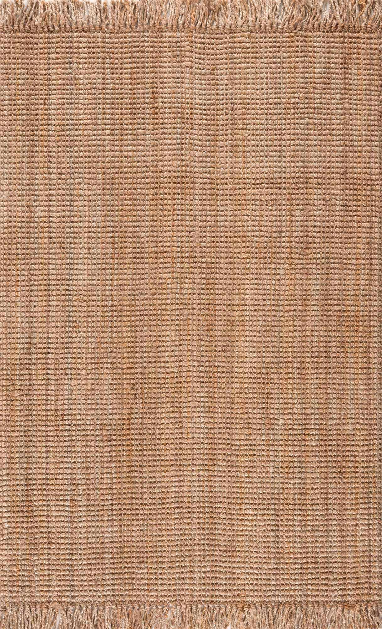 Senneterre Natural Jute Rug | Handwoven Jute Rug with Tassels – Boutique Rugs