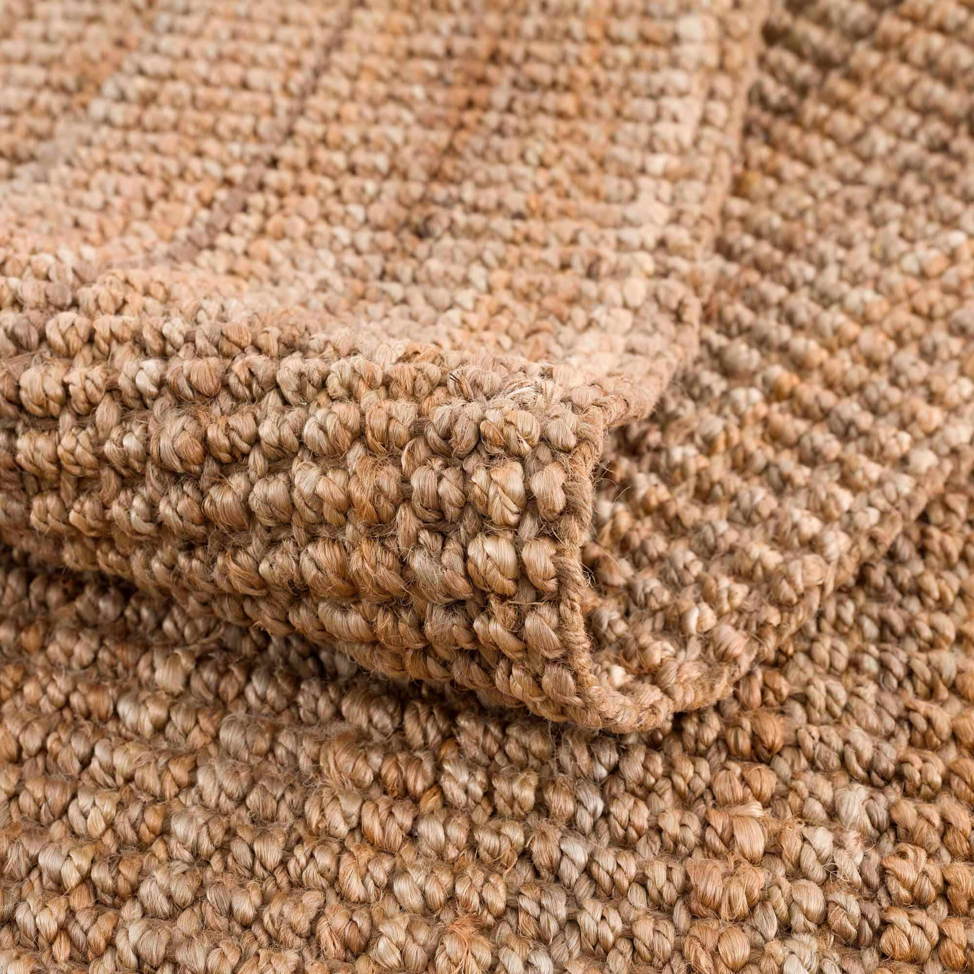 Senneterre Natural Jute Rug | Handwoven Jute Rug with Tassels – Boutique Rugs