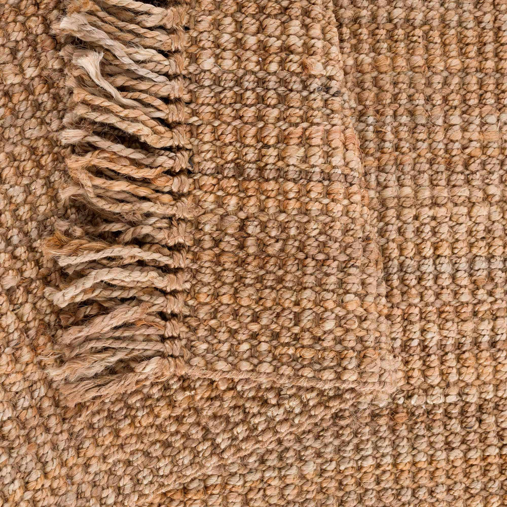 Senneterre Natural Jute Rug | Handwoven Jute Rug with Tassels – Boutique Rugs