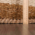 Senneterre Natural Handwoven Jute Rug