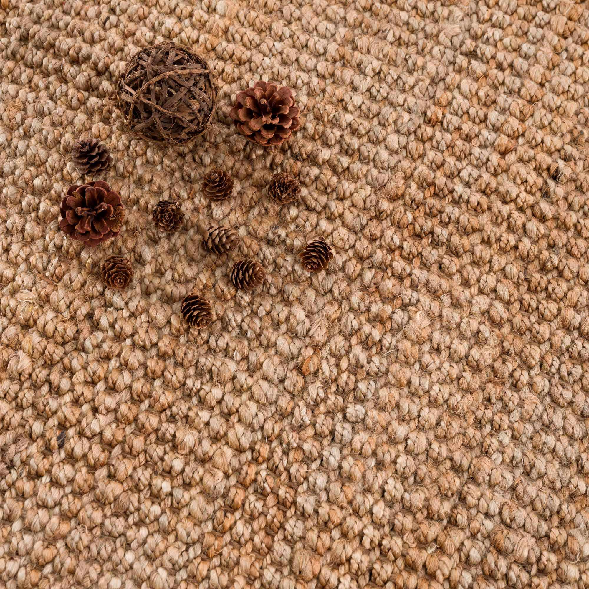 Senneterre Natural Jute Rug | Handwoven Jute Rug with Tassels – Boutique Rugs