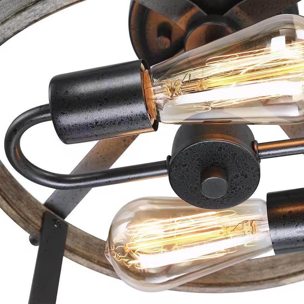 Farmhouse 2-Light Ceiling Lamp