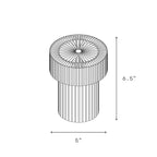 Cordless Mini Drum Lamp | Rechargeable Table Lamp