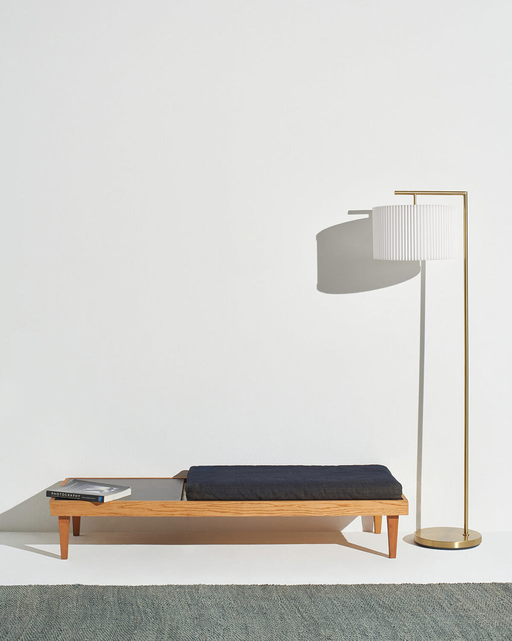 Montage Modern Floor Lamp | Slim LED Torchiere Floor Lamp