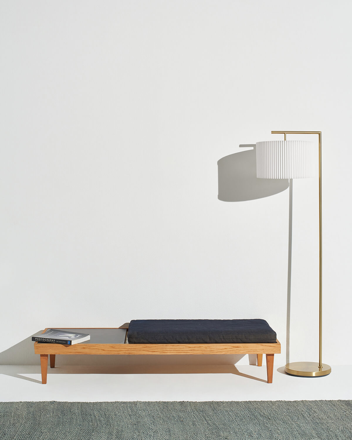 Montage Modern Floor Lamp | Slim LED Torchiere Floor Lamp