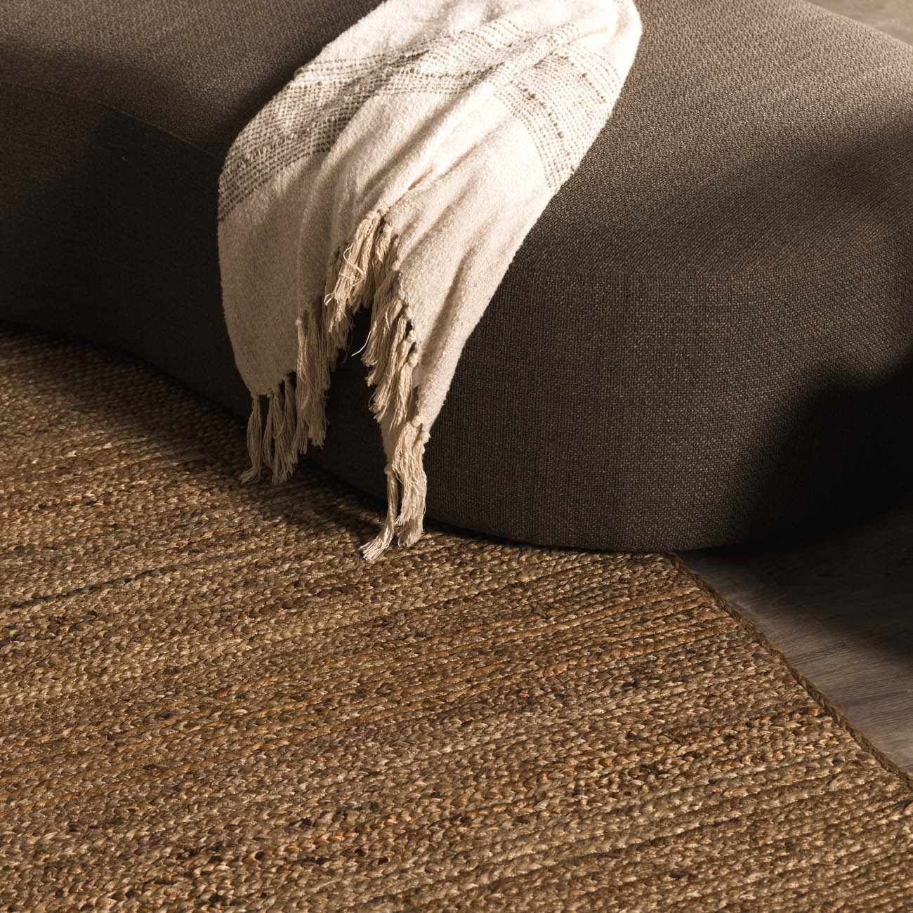 Shippagan Braided Jute Area Rug