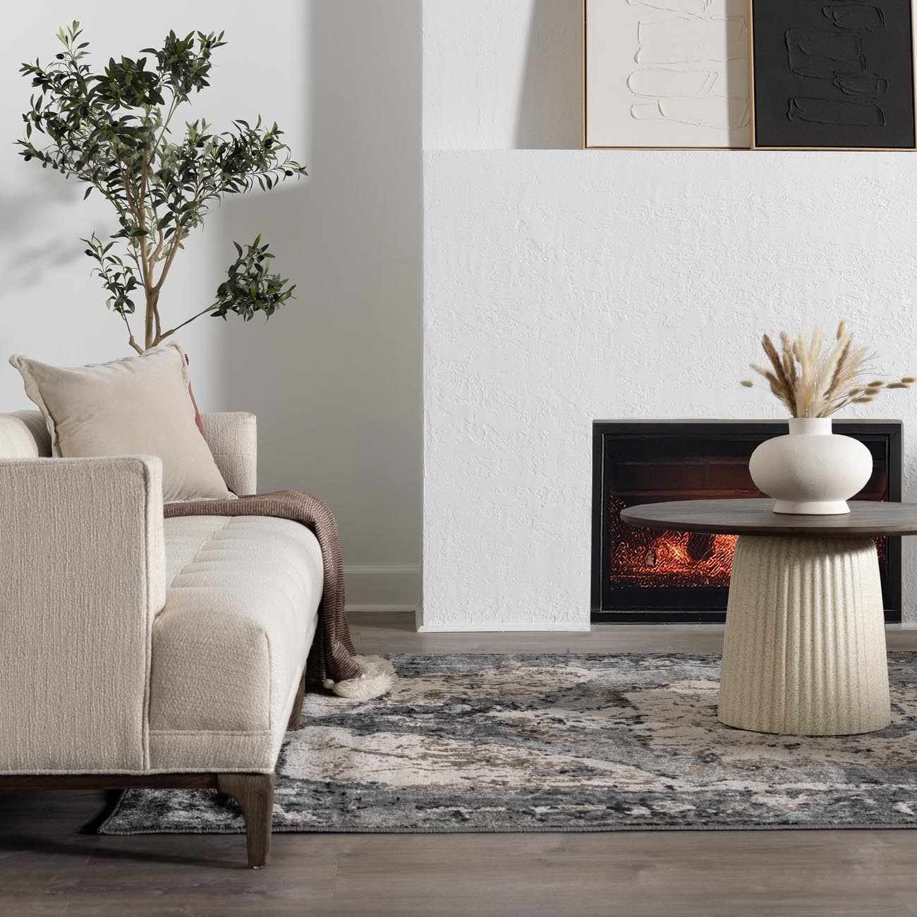 Newalla Area Rug | Classic Polypropylene Rugs