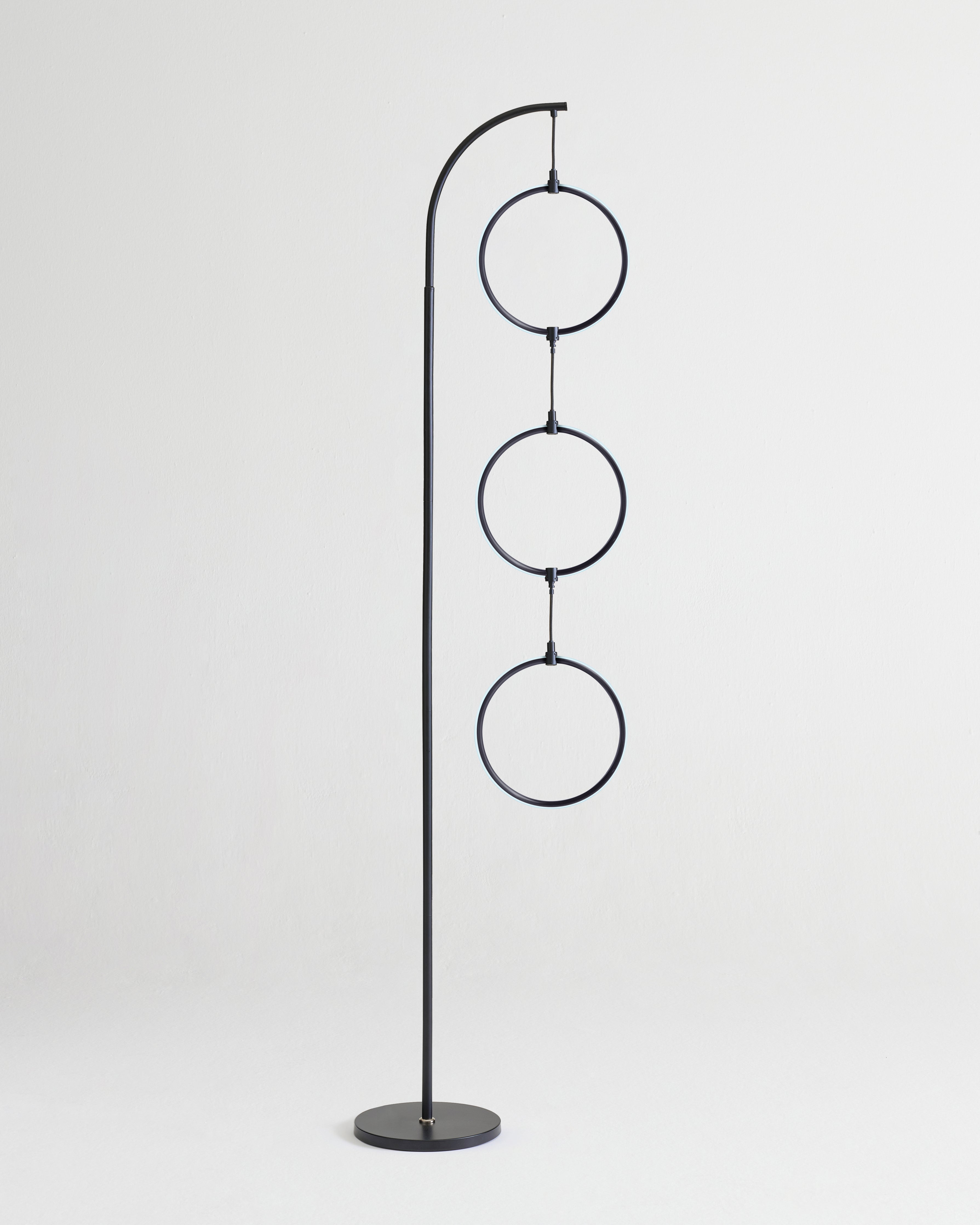 Nova RGB Arc Floor Lamp | Color-Changing LED Arc Lamp – Brightech