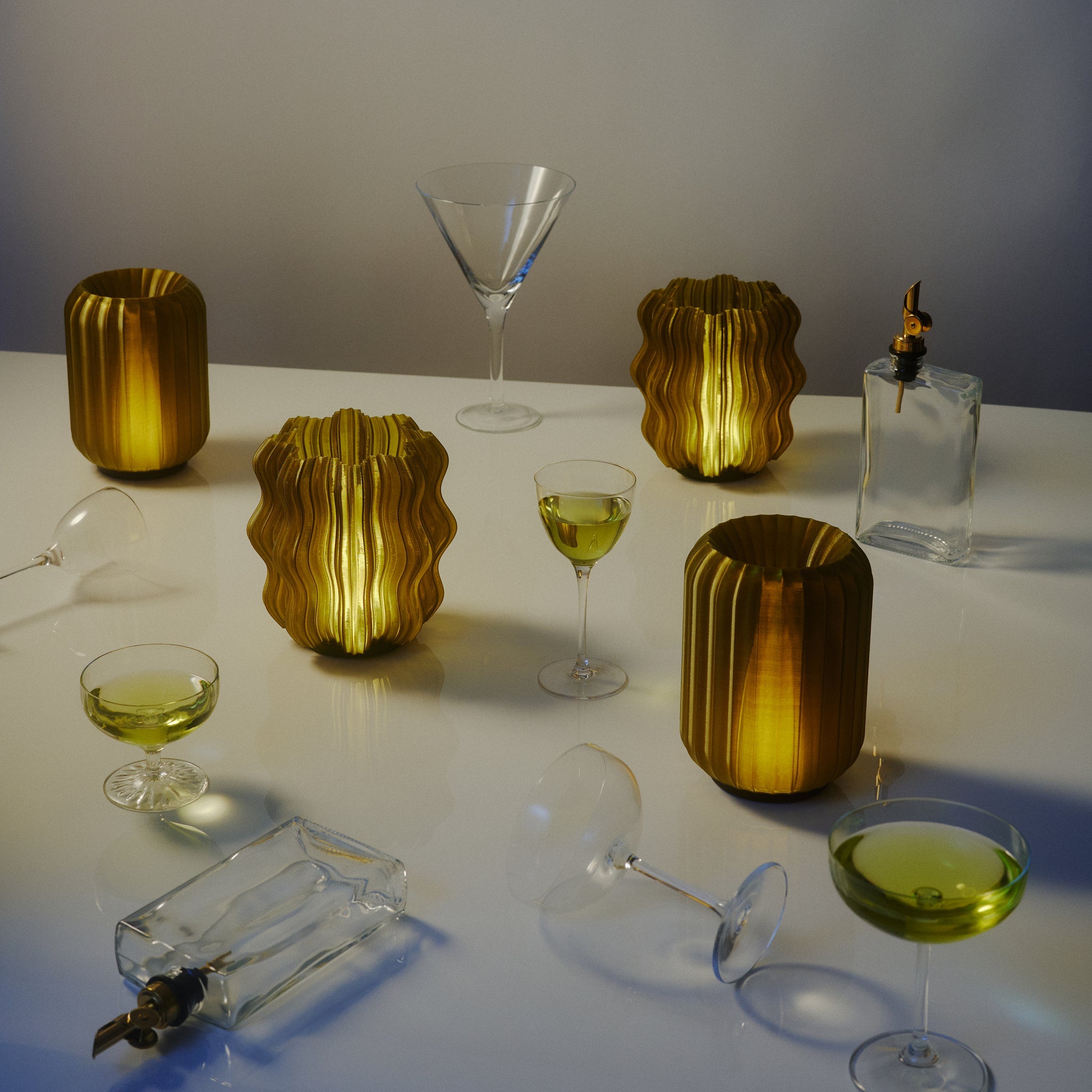 Mini Allium Lamp | Designer Table Lamp | Christopher Merchant x Wooj Design
