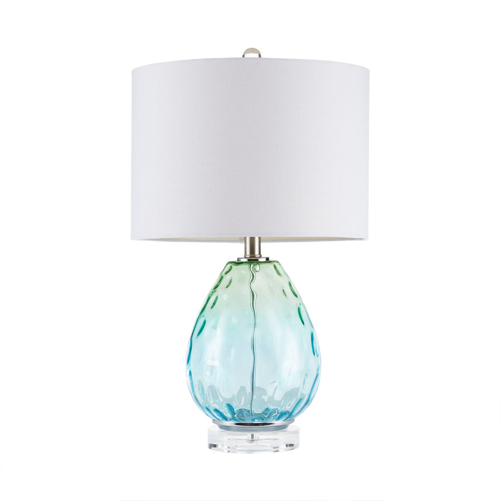Coral Glass Table Lamp