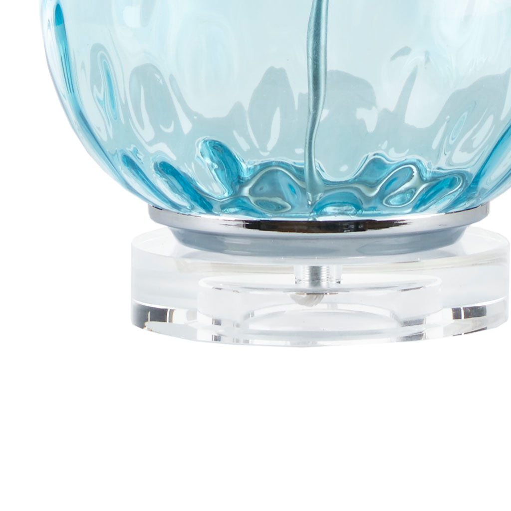 Coral Glass Table Lamp