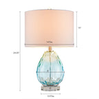 Coral Glass Table Lamp