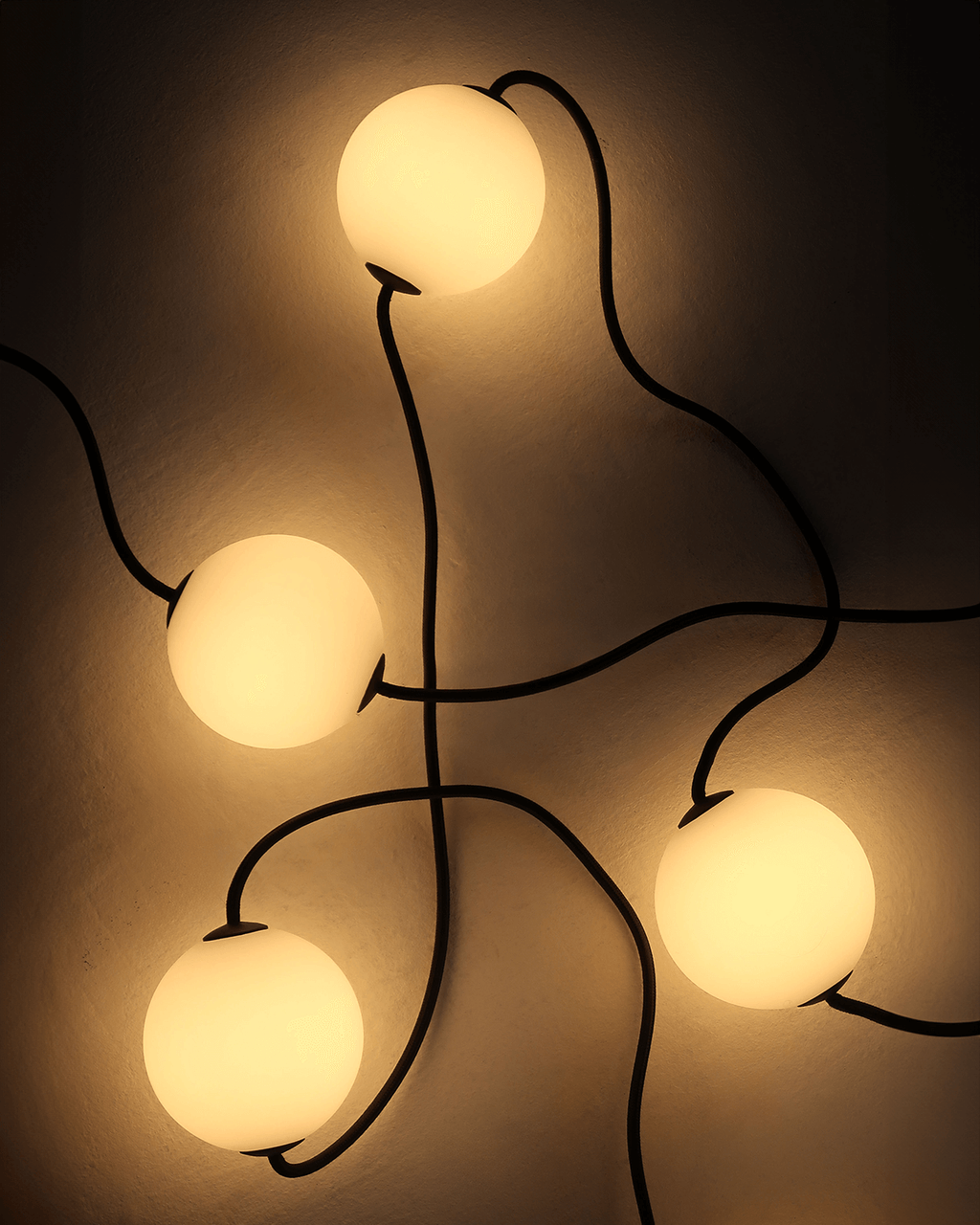 Orb Plug-in String Lights | Patented Radiant Globe Design