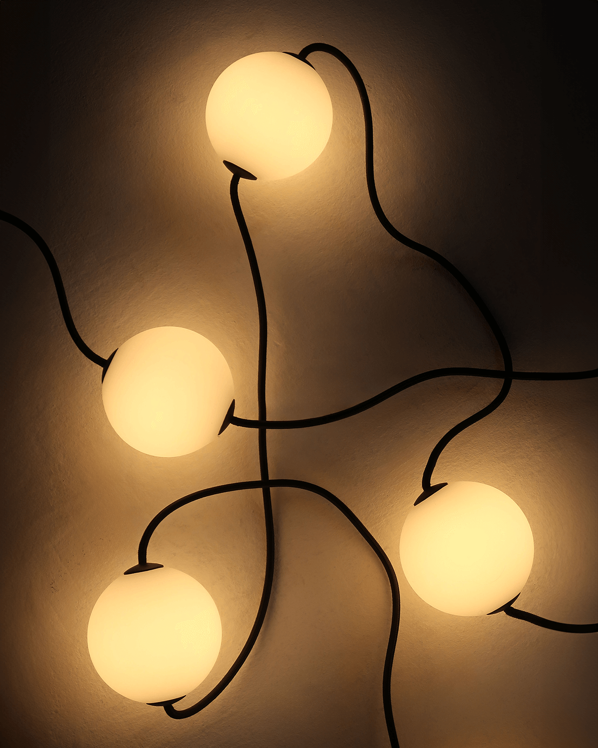 Orb Plug-in String Lights | Patented Radiant Globe Design