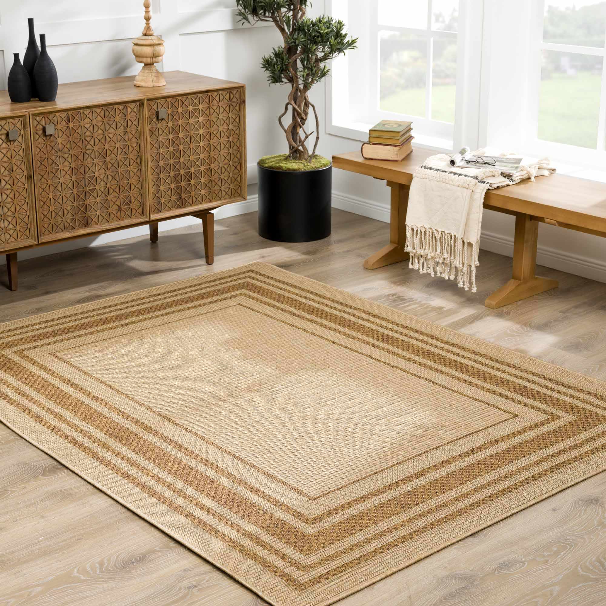 Isoko Faux Jute Outdoor Rug