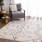 Azzan Cream Area Rug