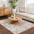 Azzan Cream Area Rug