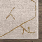 Azzan Cream Area Rug