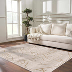 Azzan Cream Area Rug